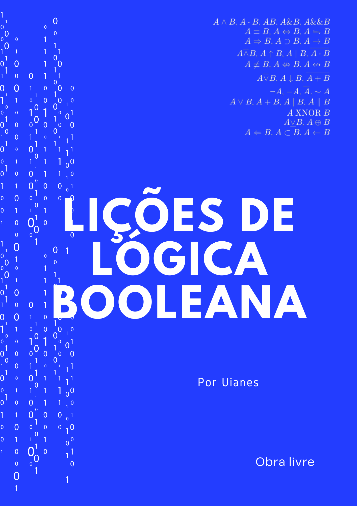 Capa de livro, na cor amarela, com o título MYSQL por Uianes